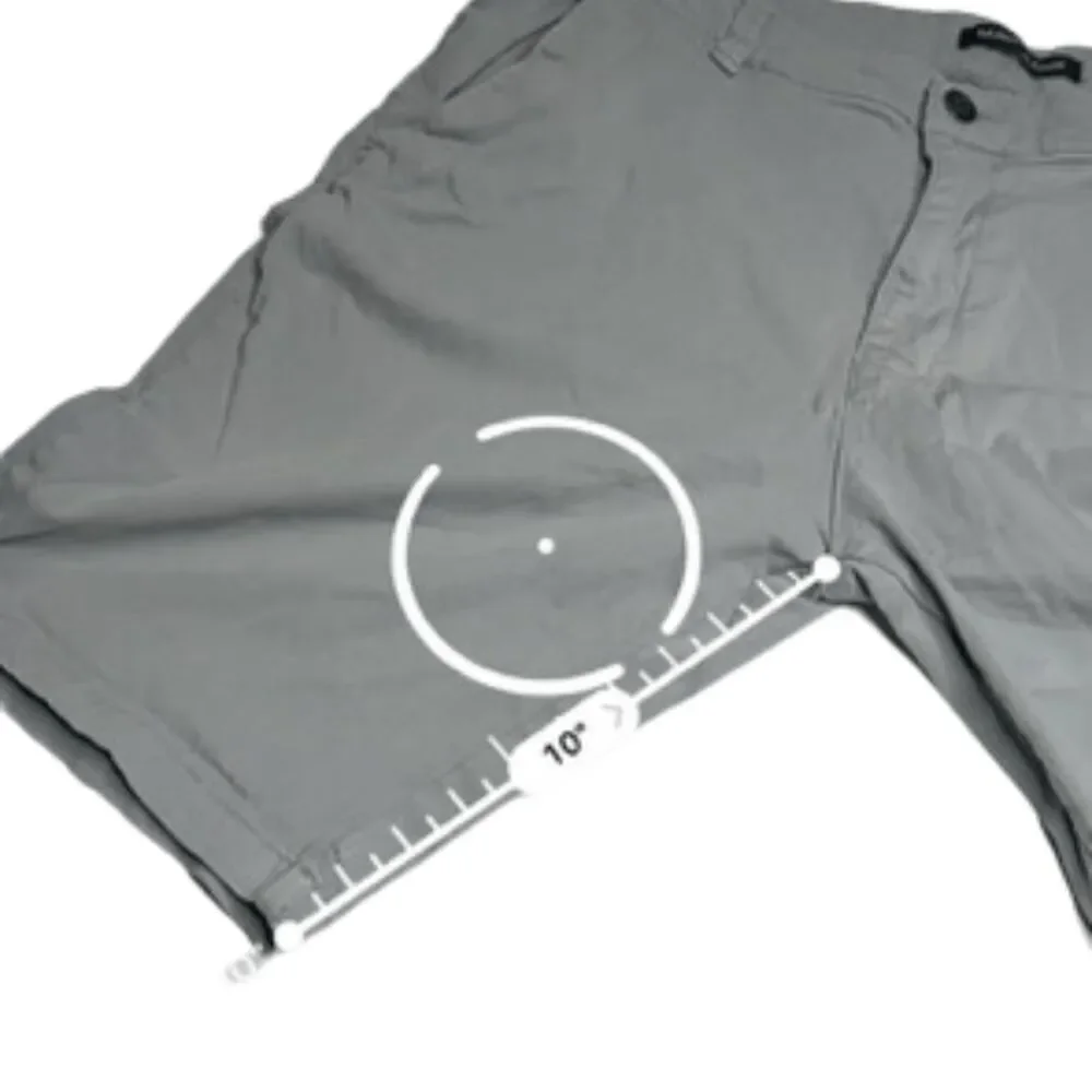 Mavi Jeans Men's Classic Straight Chino‎ Shorts Gray Size 34W